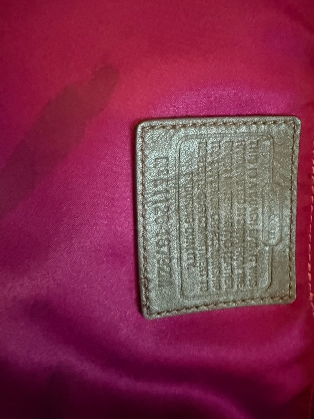 Coach Brown/Tan Signature Canvas Shoulder Bag - Picture 9 of 9